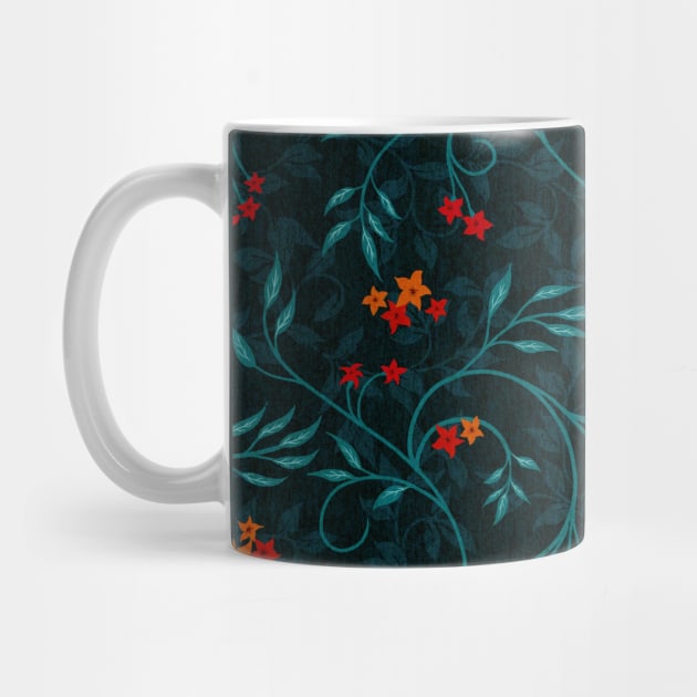 Floral vines by Unalome_Designs